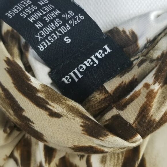 Rafaella Animal Pring Blouse - Picture 4 of 5